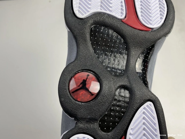 Grey Jordan Retro Air Gym Red 414571-600 13 Flint 0607